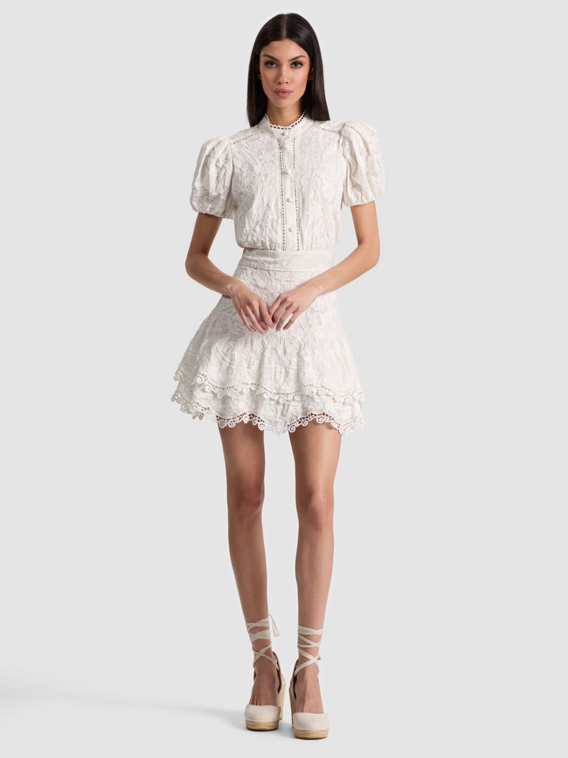 LORYN EMBROIDERED SHIRT DRESS 6