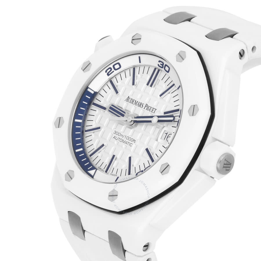 Audemars Piguet Royal Oak Offshore Diver Light Silver Dial Automatic Men's Watch 15707CB.OO.A010CA.0 - 3