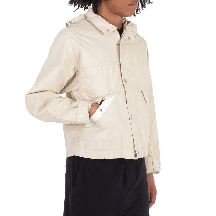 Stone Island Logo-Print Hooded Jacket - 4