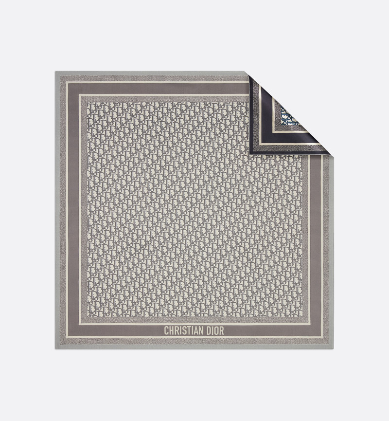 Dior Oblique Diortwin 90 Square Scarf 1