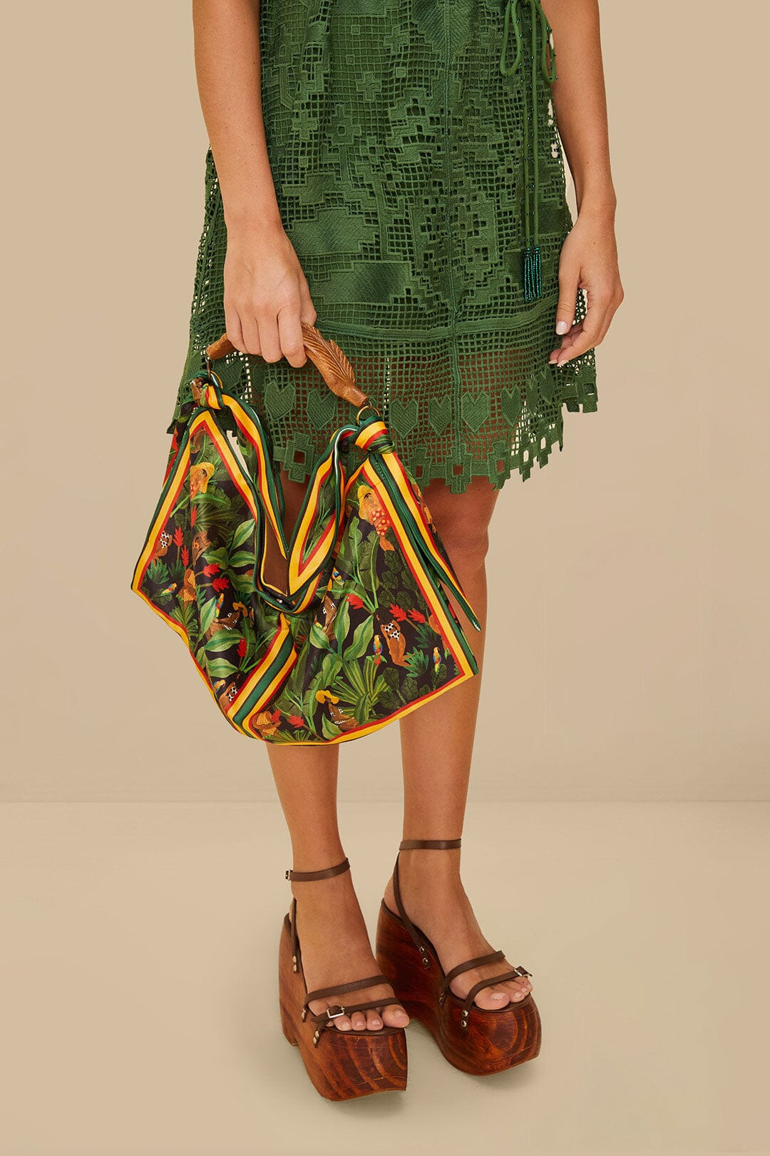 Beleza Tropical Scarf Mini Bag - 5