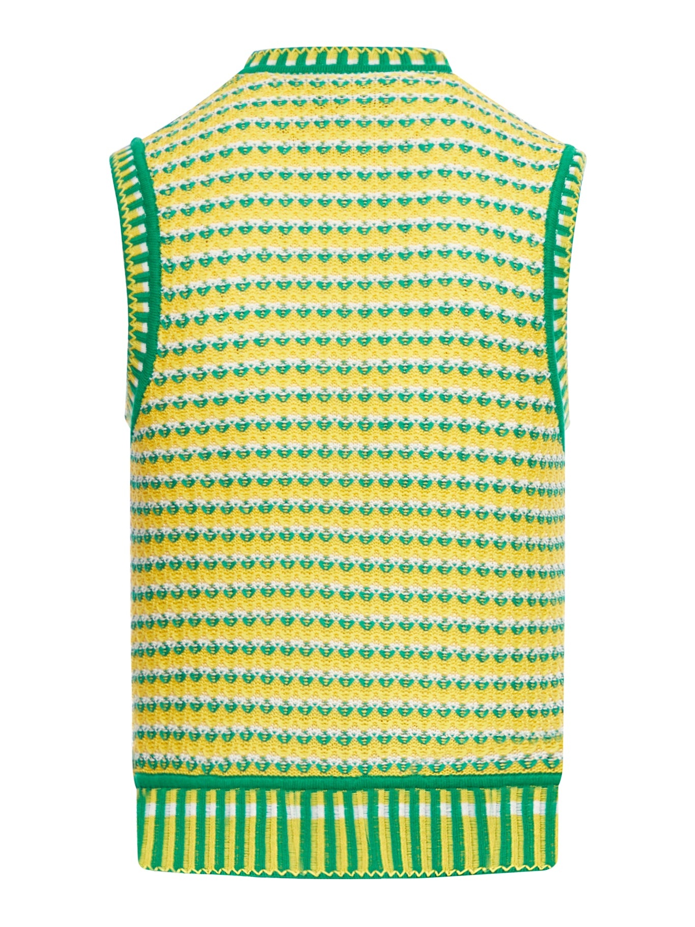 ZIG-ZAG KNITTED VEST - 2