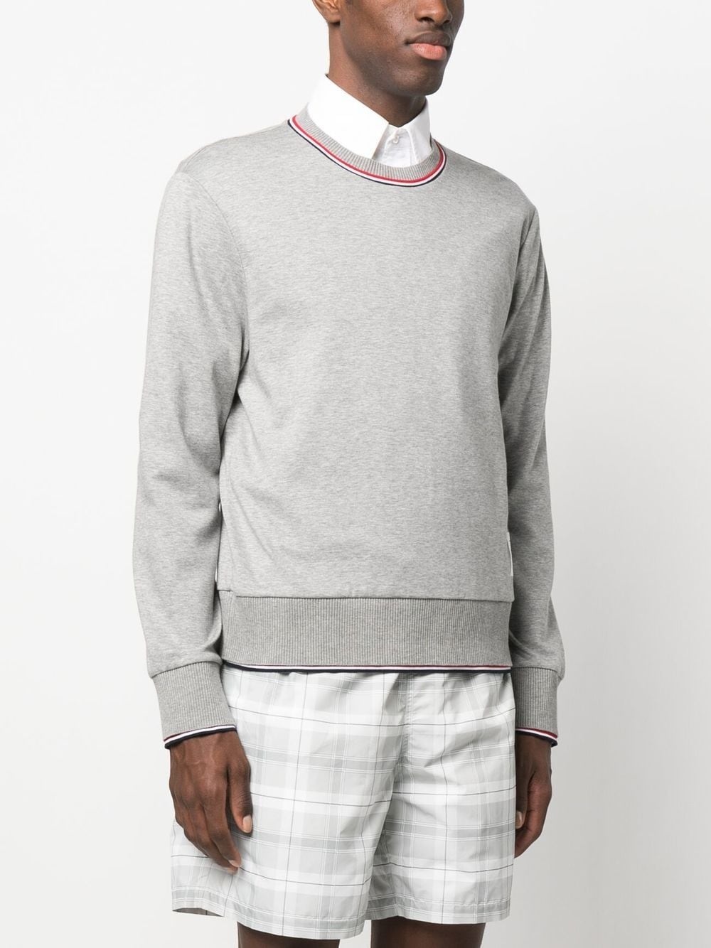crew-neck pullover - 3