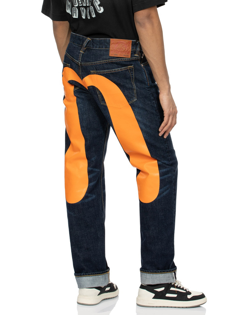 DAICOCK PRINT BAGGY-FIT JEANS #2000 6