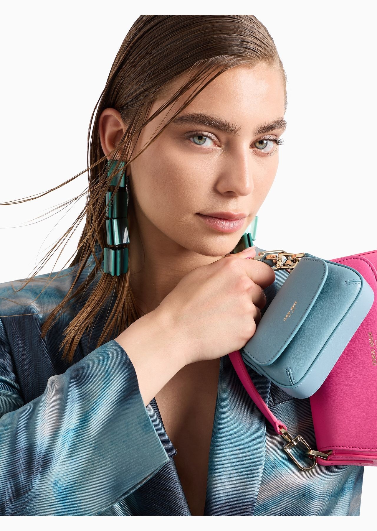 Mini la Prima Soft nappa-leather charm bag - 6
