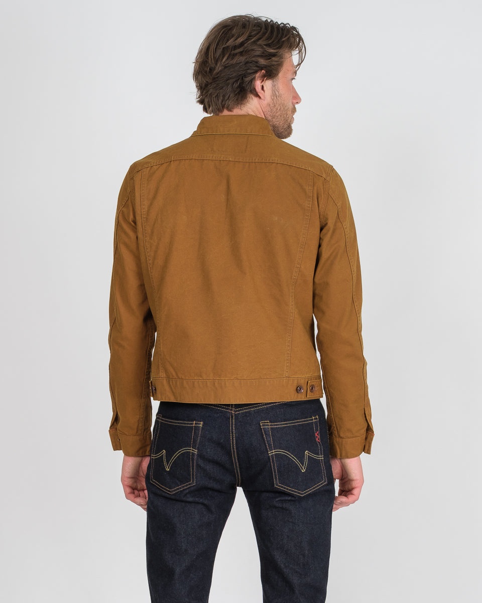 9OZ CANVAS TYPE III JACKET - BROWN - 3