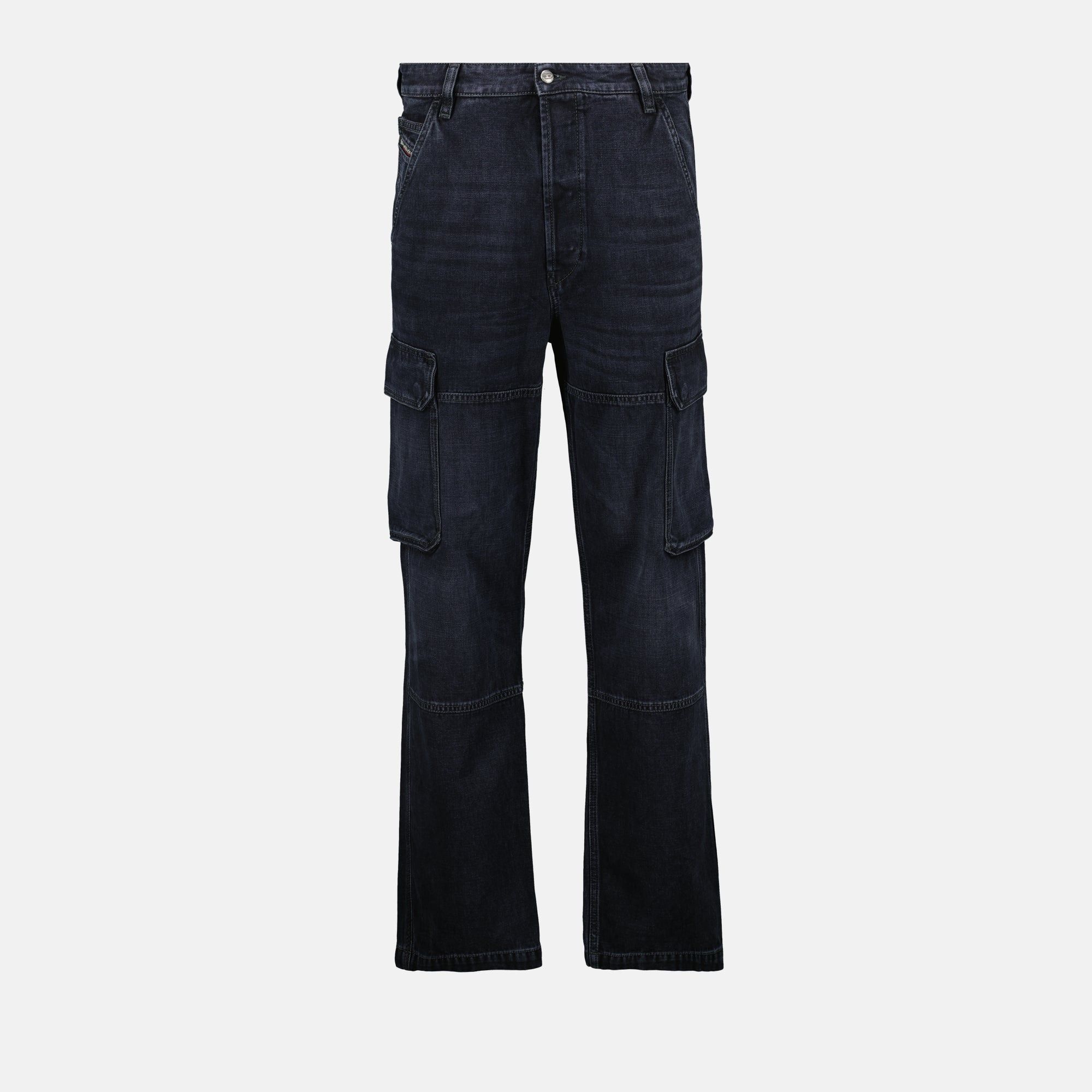 Jean Cargo en denim - 1