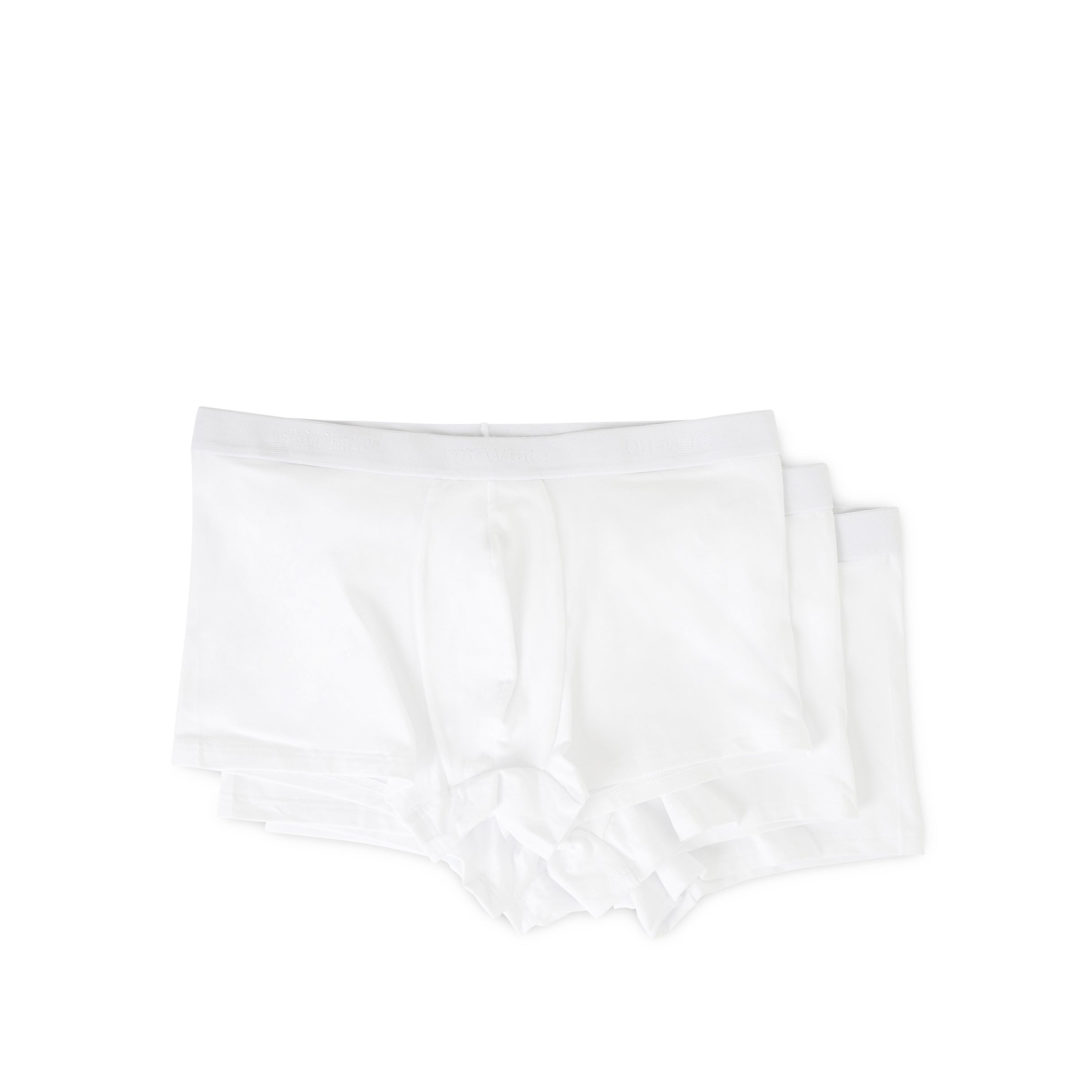 3 Pack Bookish Lowrise Boxer in White - 1