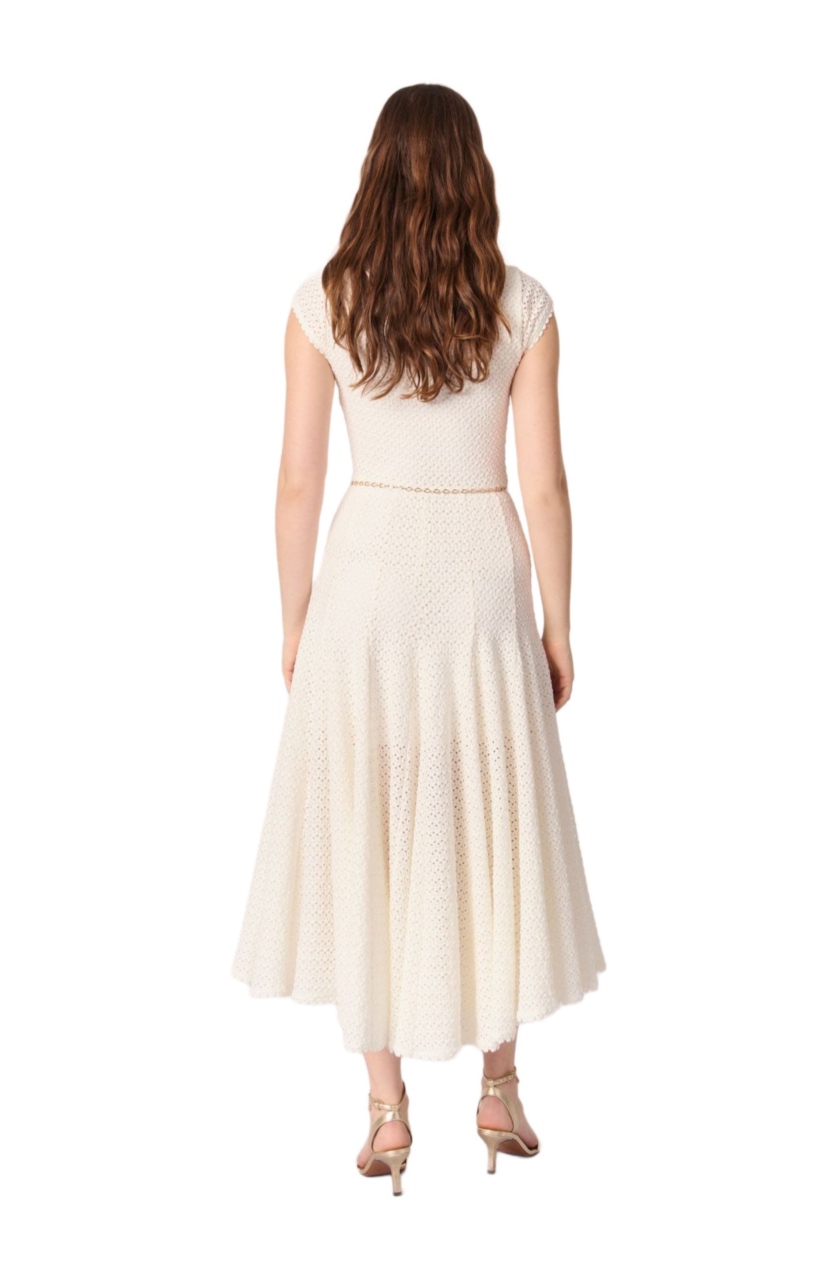 maje Crochet-knit maxi dress in White at Nordstrom - 2