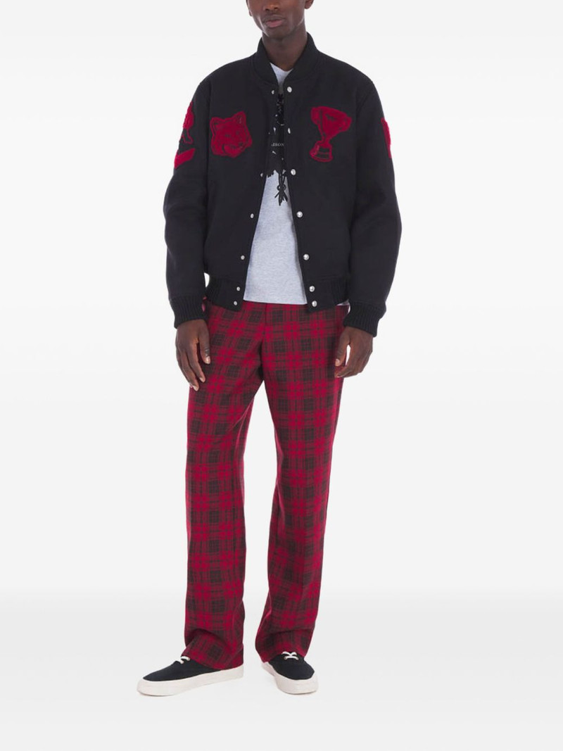 Maison Kitsuné appliqué button jacket outlook