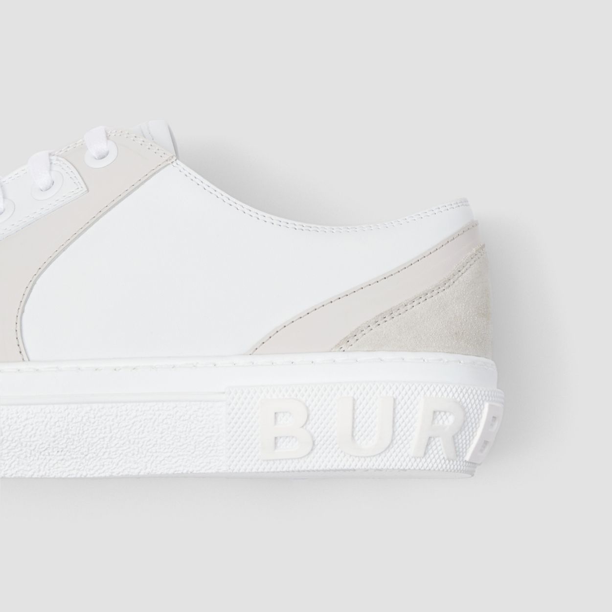 Two-tone Leather Sneakers - 5