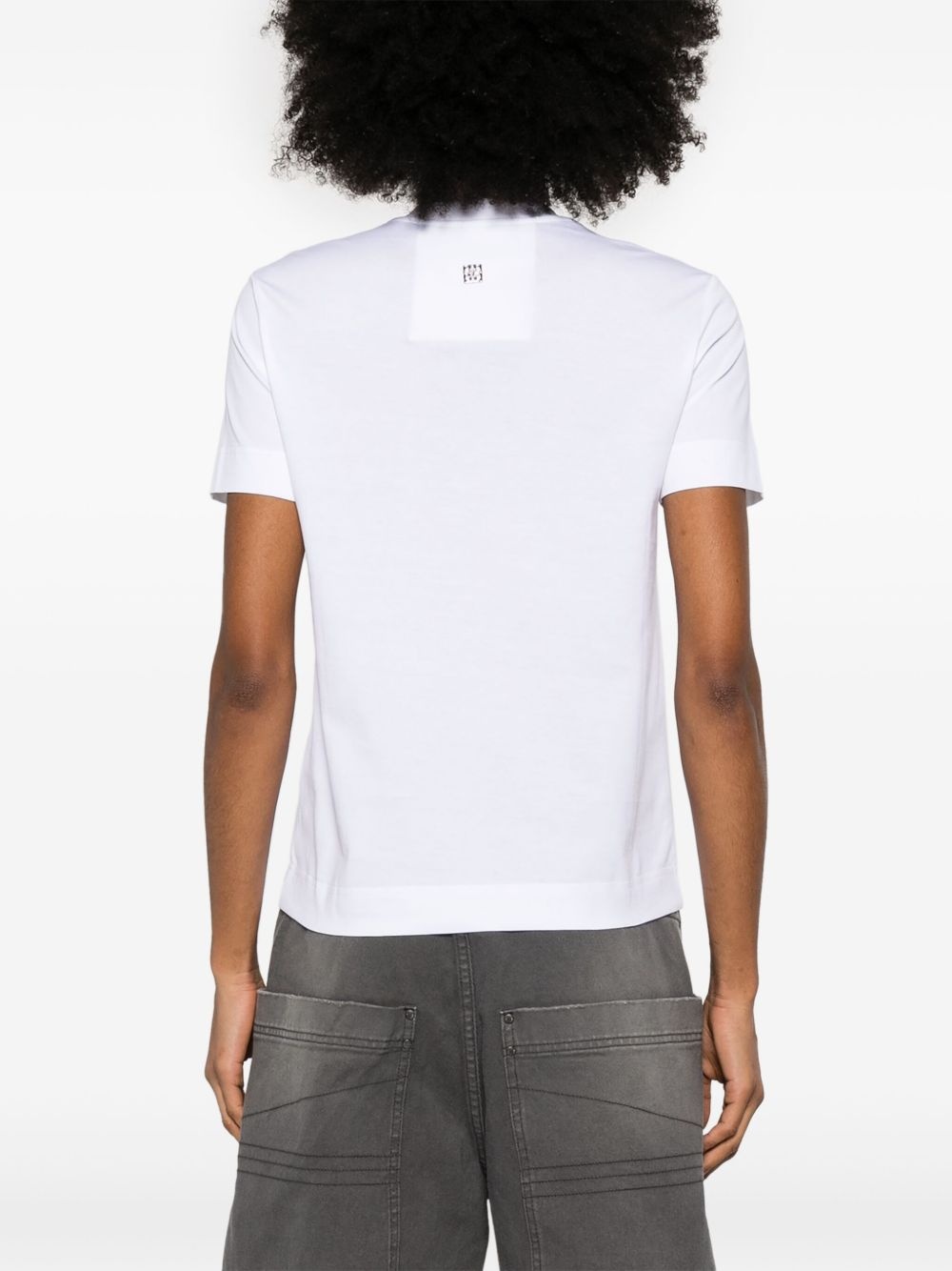 crystal-detail T-shirt - 4