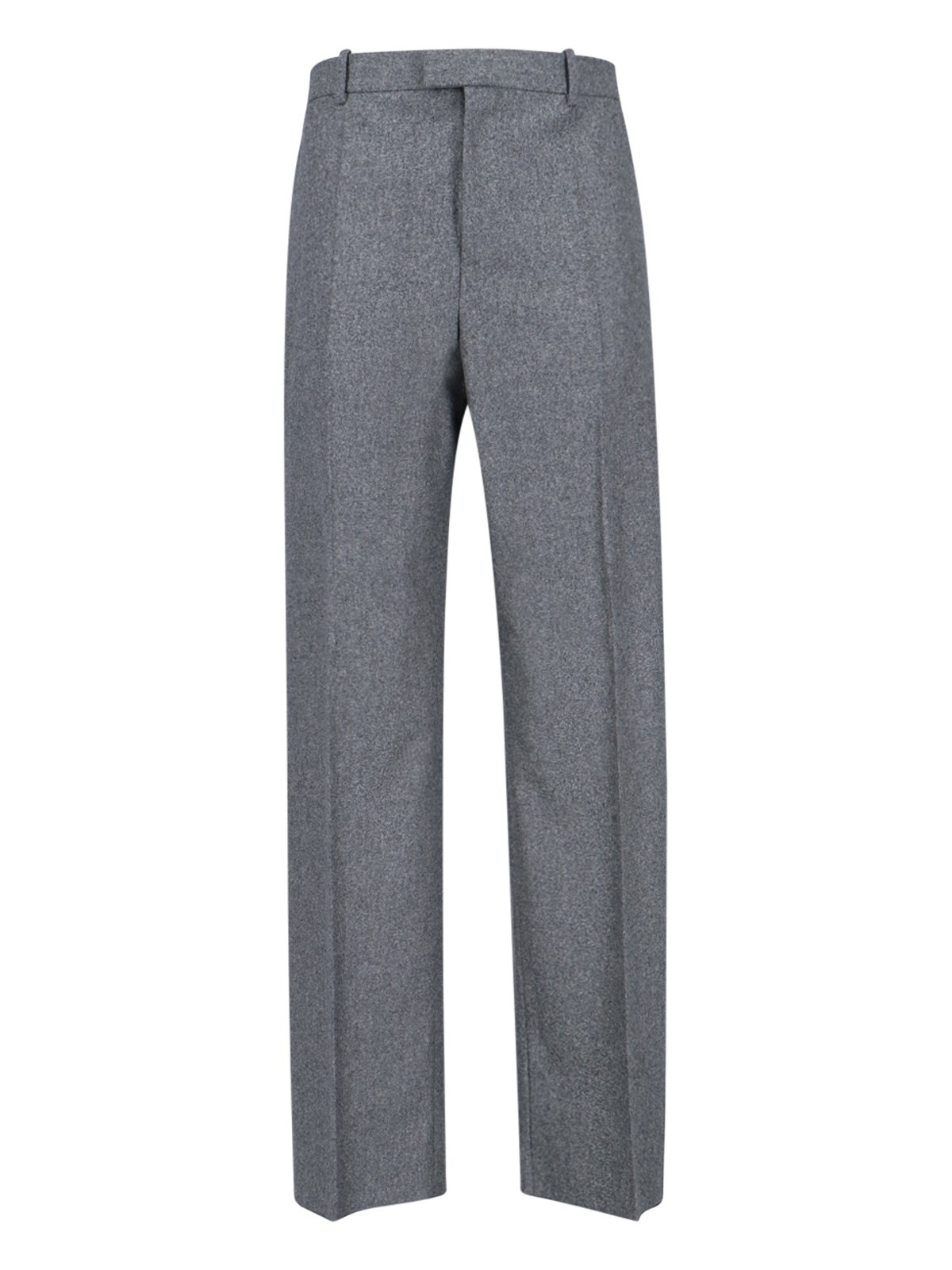 STRAIGHT FLANNEL PANTS - 1