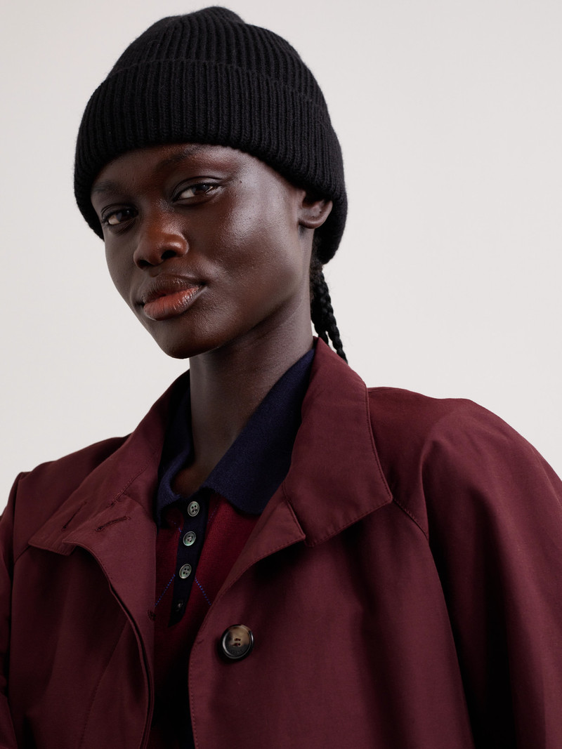 Johnstons of Elgin Ribbed Cashmere Beanie outlook