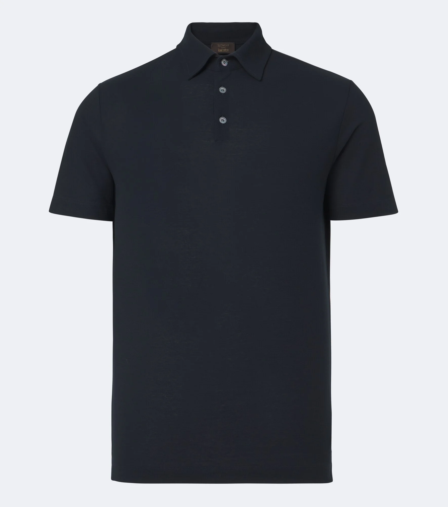Cotton jersey polo shirt - 1