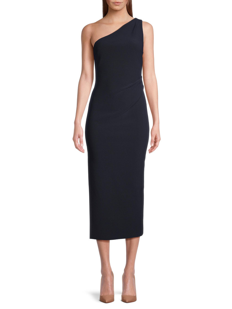 Women's Karina One-Shoulder Midi-Dress - Ink 3
