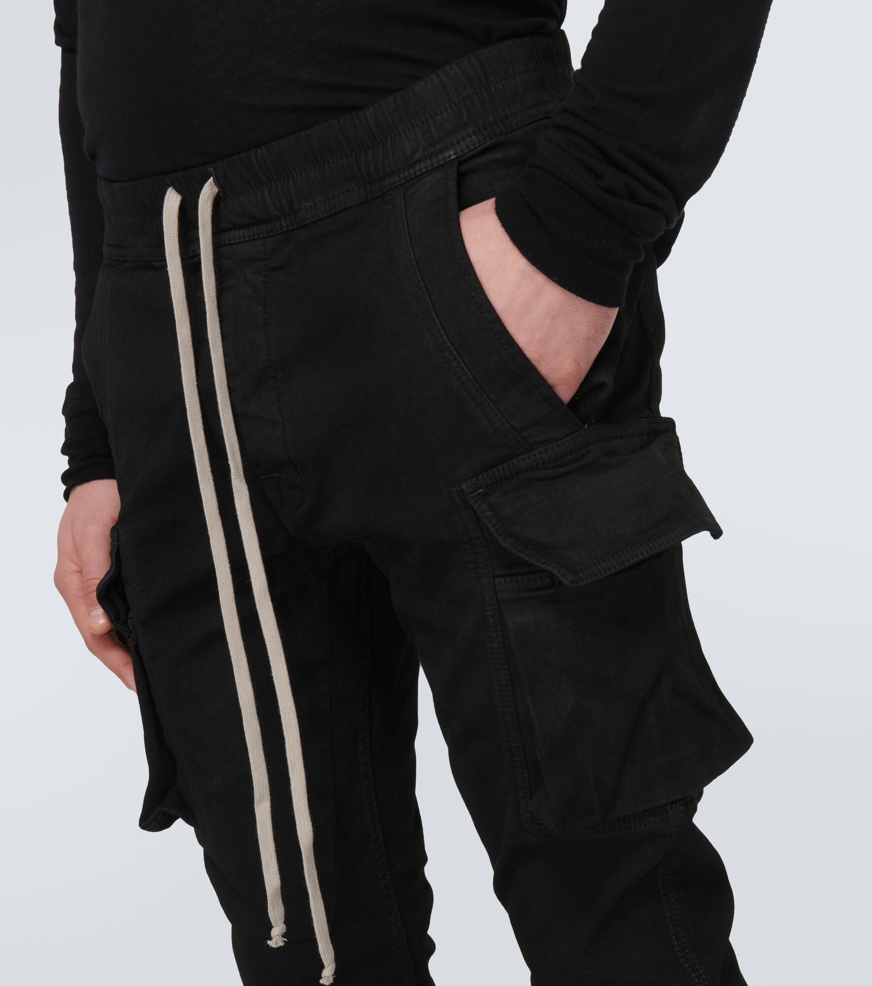 Mastodon denim cargo pants - 5