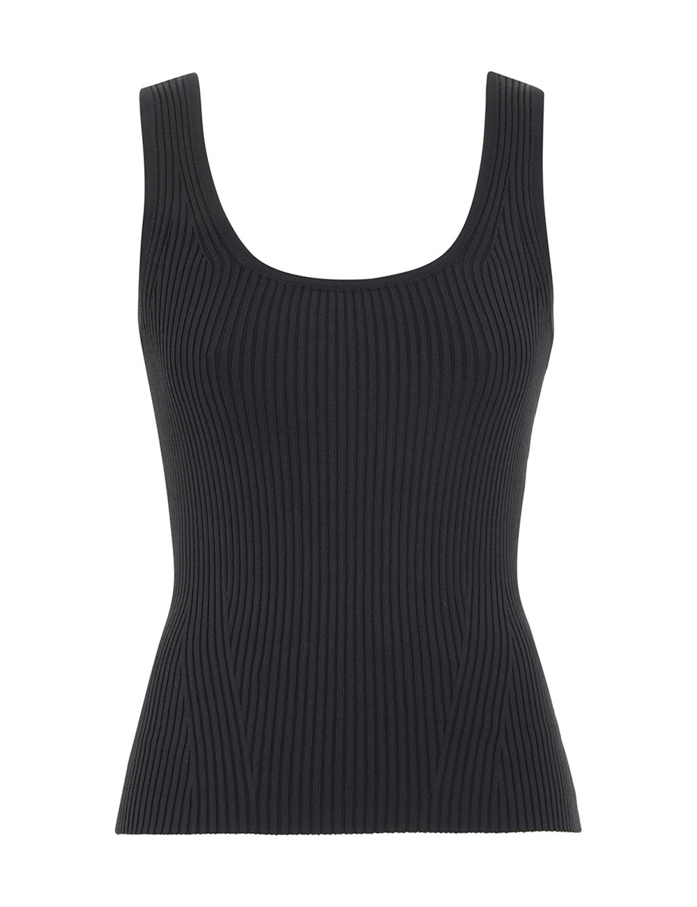 SCOOP NECK TANK - 1