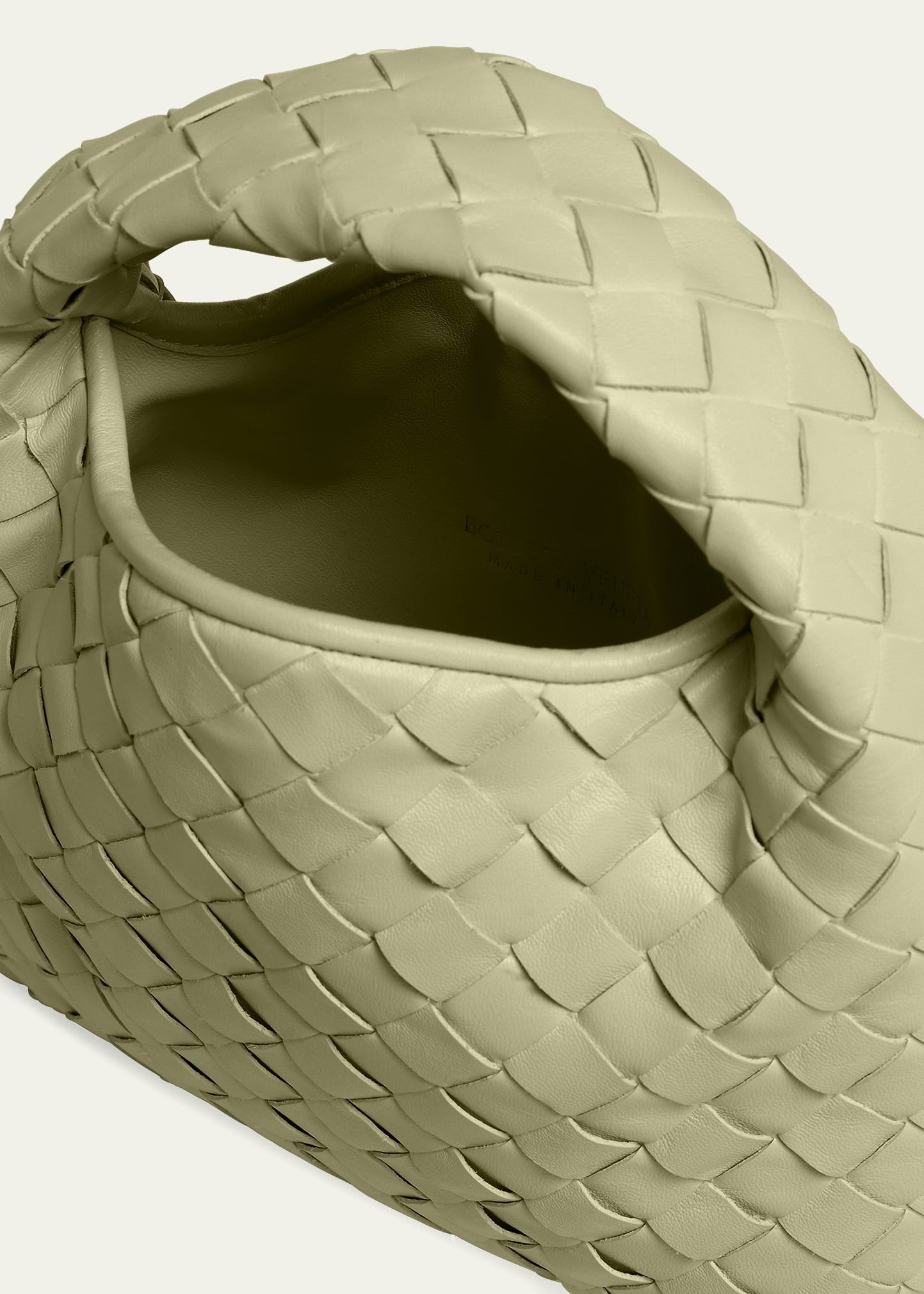Hop Mini intrecciato Hobo Bag - 4