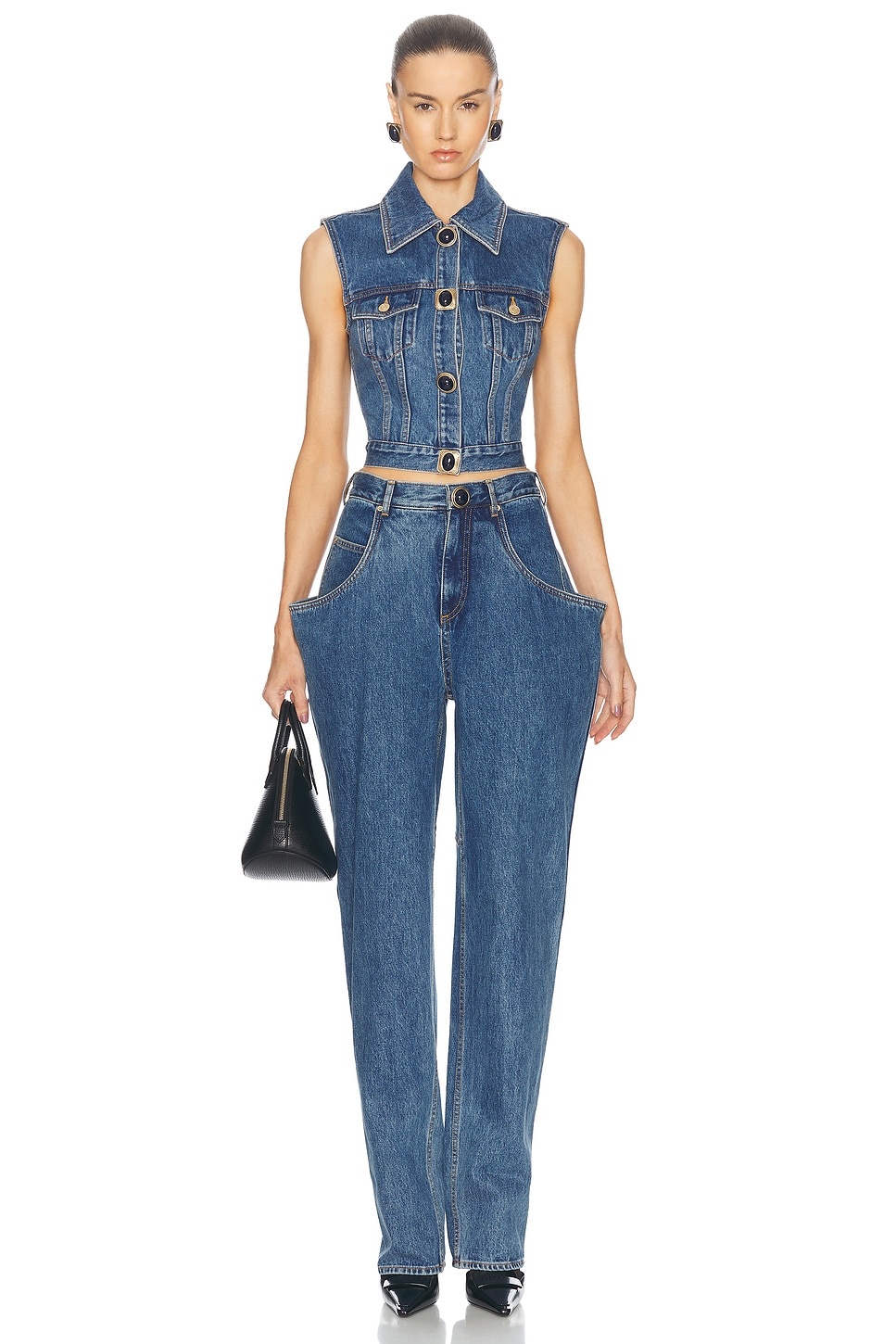 Flare Pocket Wide Leg - 5
