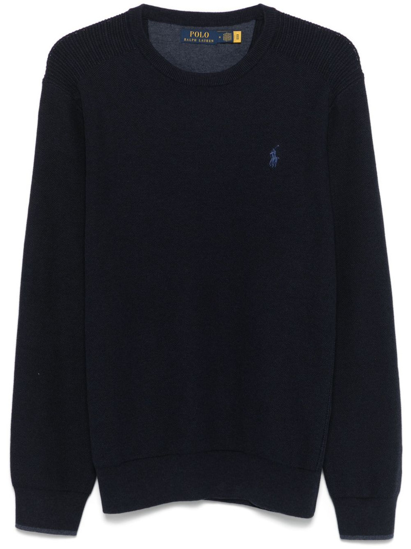Polo Pony-embroidered sweater 1