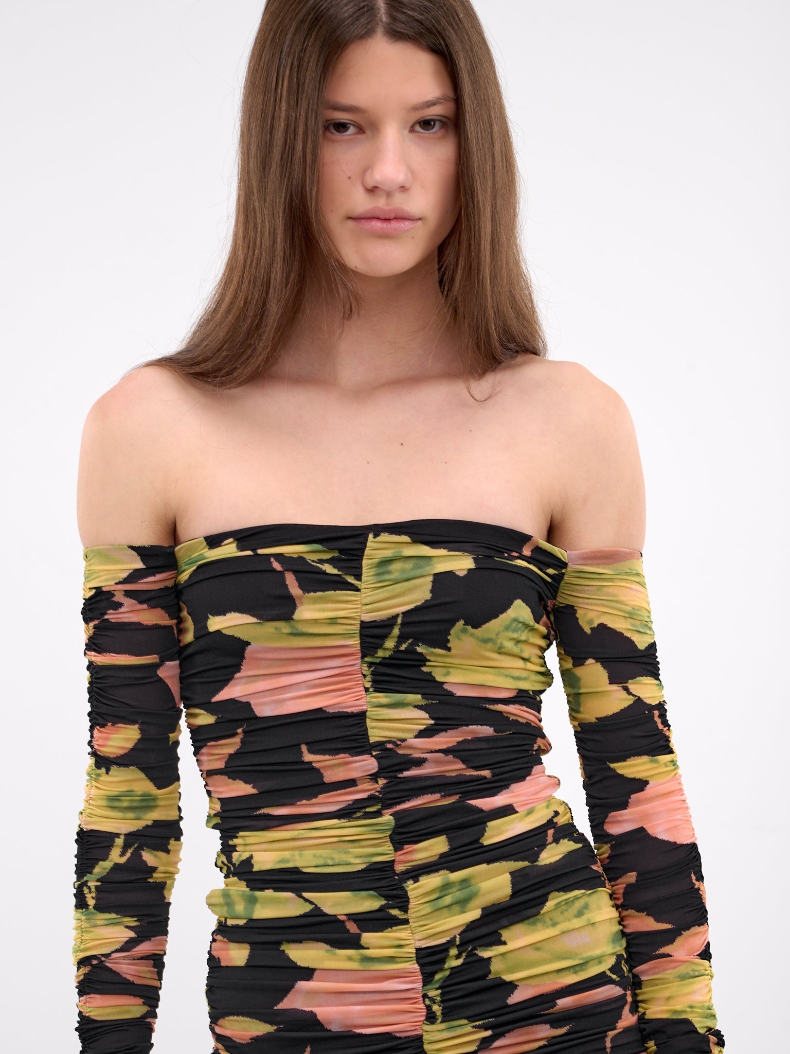 Printed Jersey Dress - 4