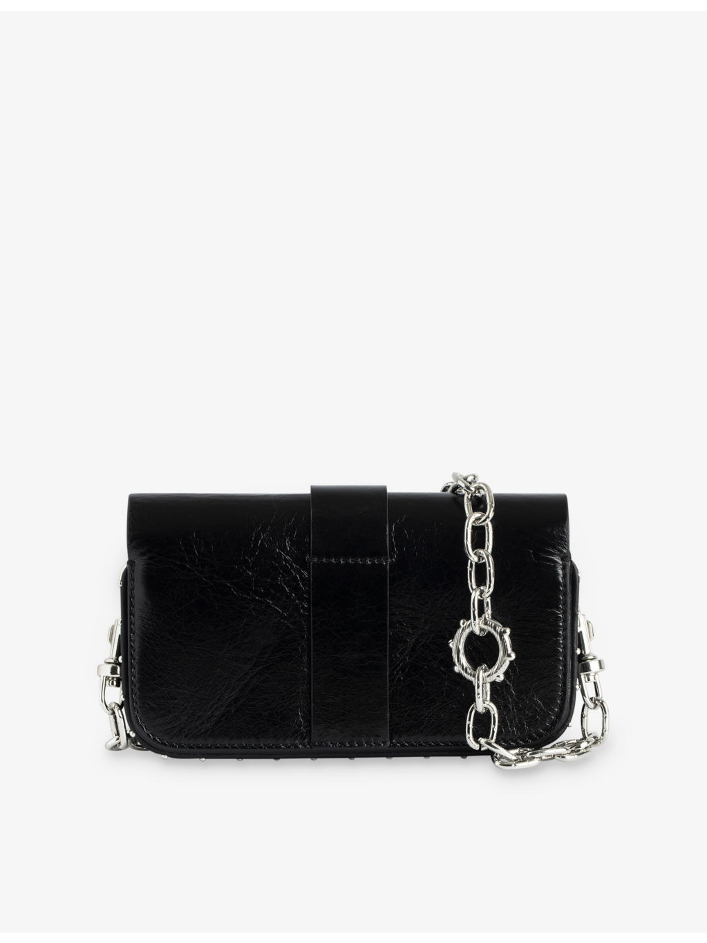 Kate Branded Leather Wallet Bag - 3