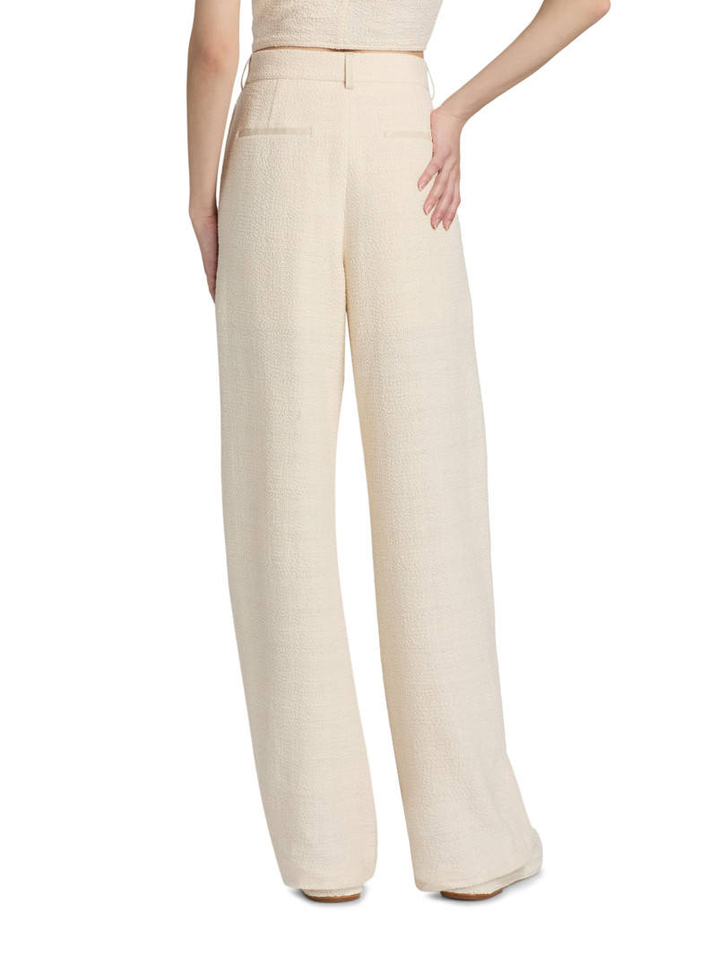 Women's Seka Cotton-Blend Tapered Leg Pants - Ivory 5
