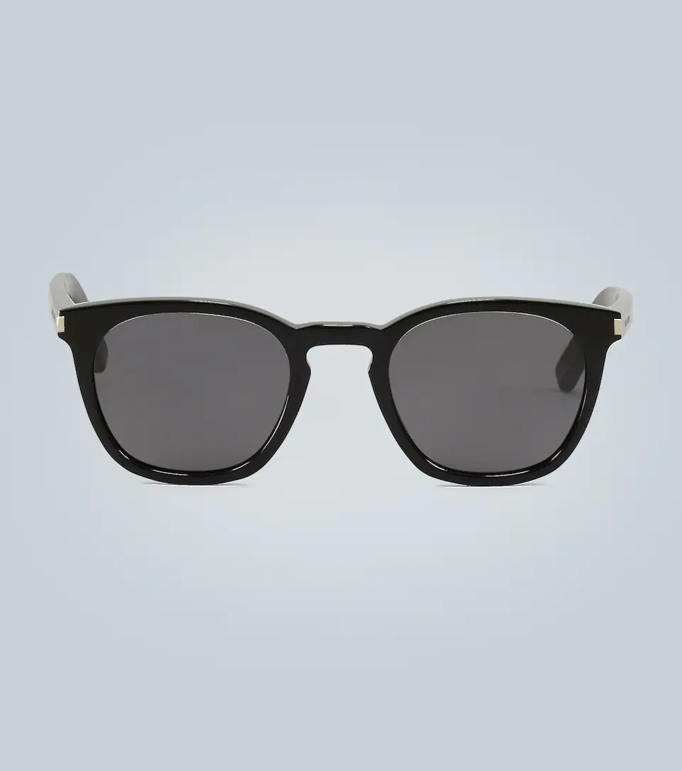 Transparent acetate sunglasses - 1