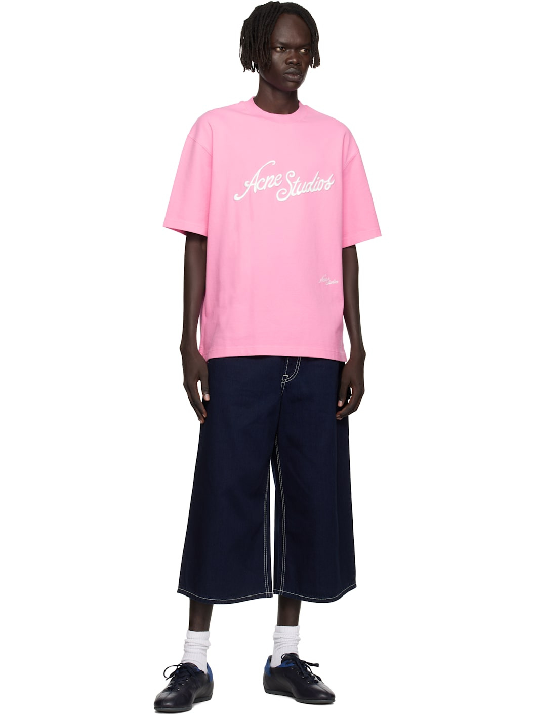 Pink Logo Relaxed Fit T-shirt - 4