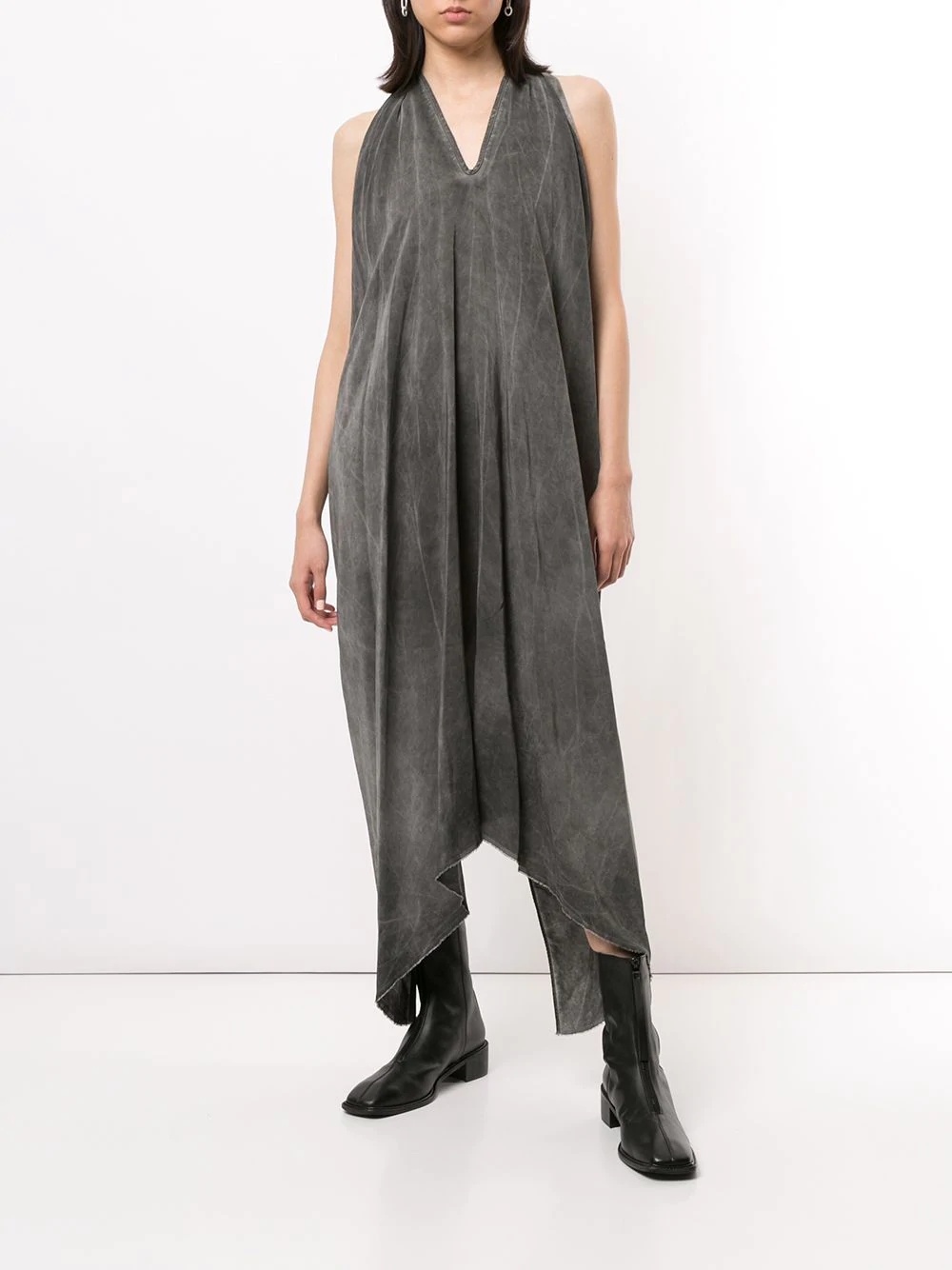 Indecente draped asymmetric dress - 3