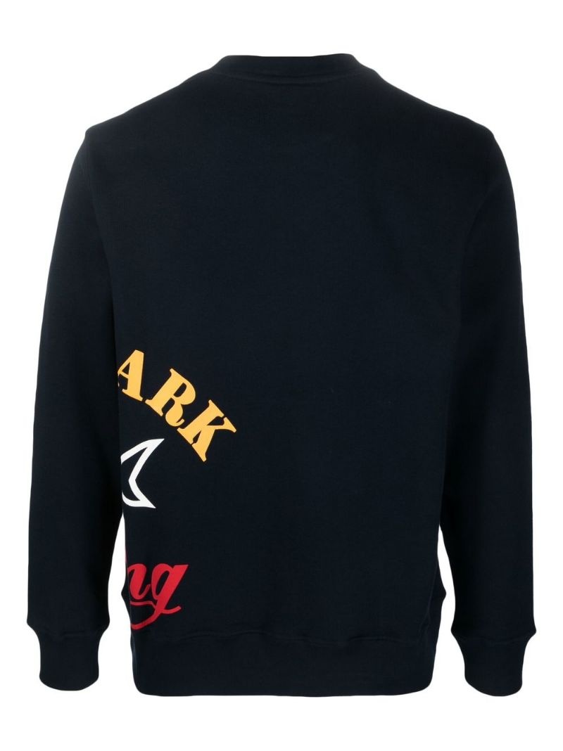logo-print long-sleeve sweatshirt - 3