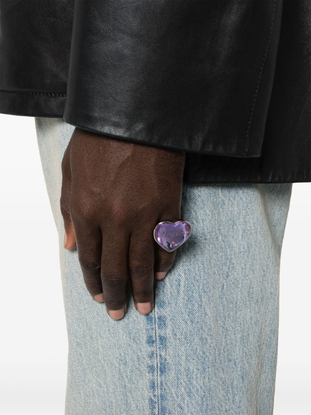 heart-gem ring - 2