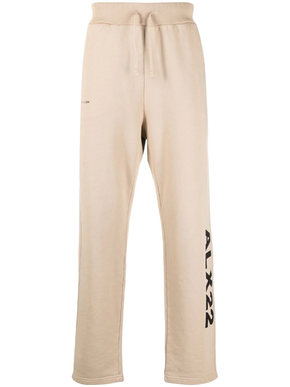 logo-print track pants - 1