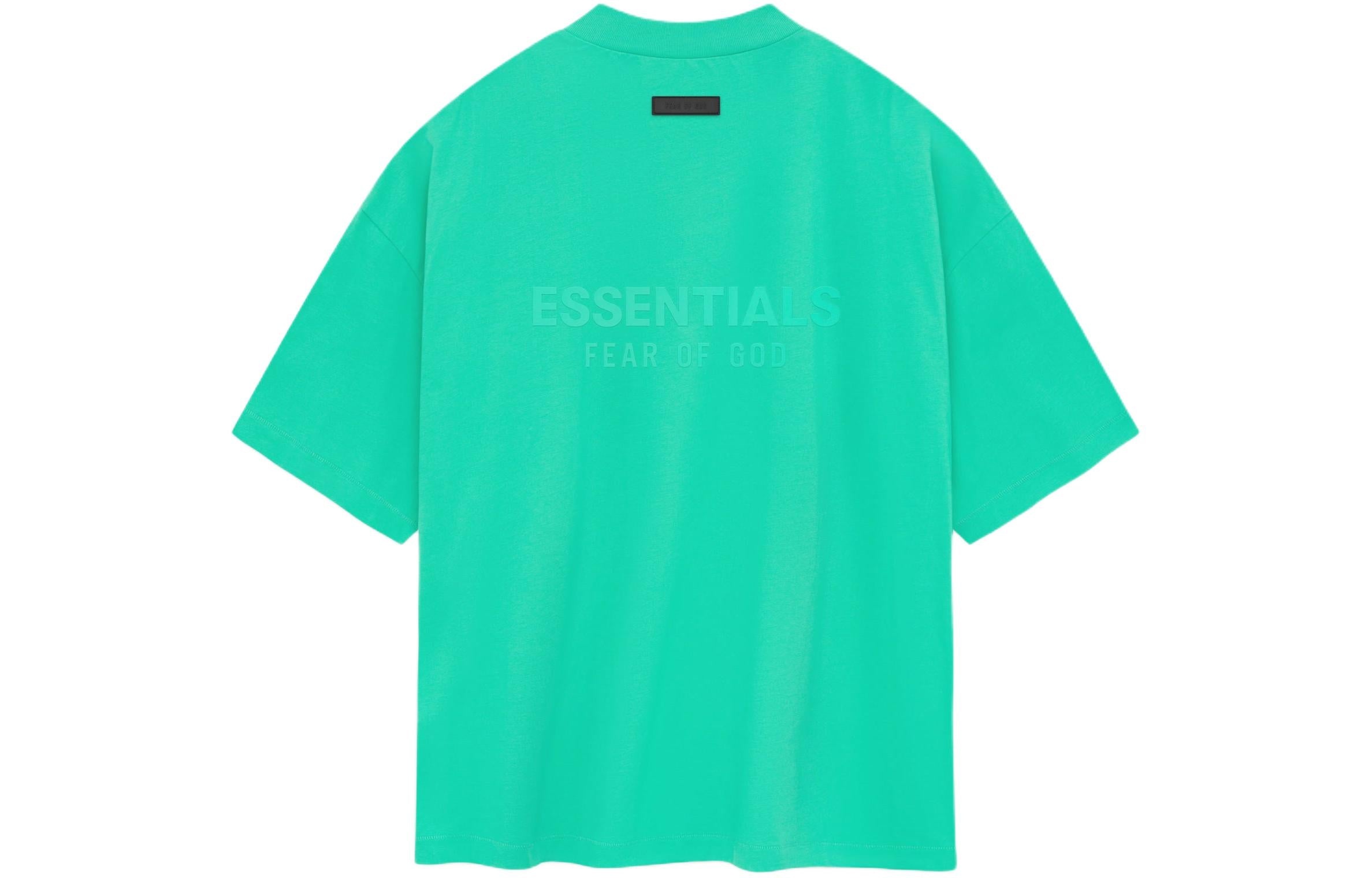 Fear of God Essentials SS24 V Neck T-Shirt 'Mint Leaf' 125SP244212F - 3