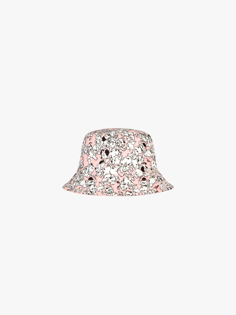 GIVENCHY 101 DALMATIANS REVERSIBLE BUCKET HAT IN PRINTED NYLON 4