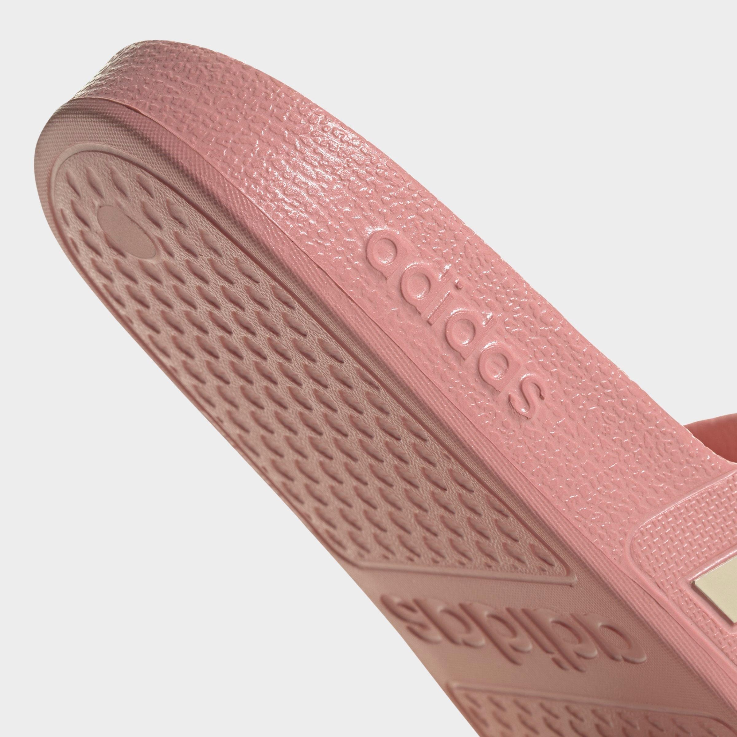 WOMEN'S ADIDAS ORIGINALS ADILETTE AQUA SLIDE SANDALS - 3