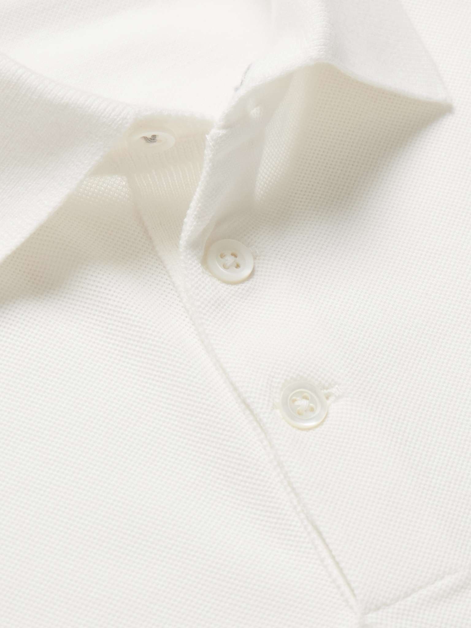新作*Brunello Cucinelli*コットン ポロ プルオーバー シャツ Brunello Cucinelli Cotton-Piqué Polo Shirt | REVERSIBLE
