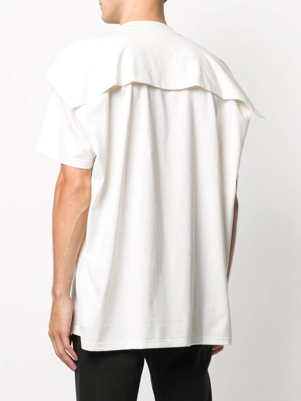 tent-panel crew-neck T-shirt - 5