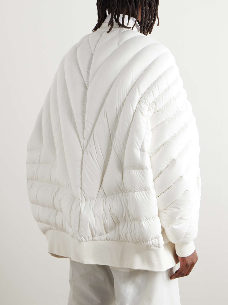 + Moncler Oversized Padded Quilted Shell Bomber Jacket 4