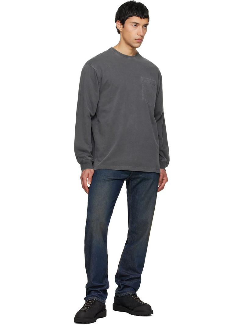 Carhartt Gray L/S Torion Pocket T-shirt outlook