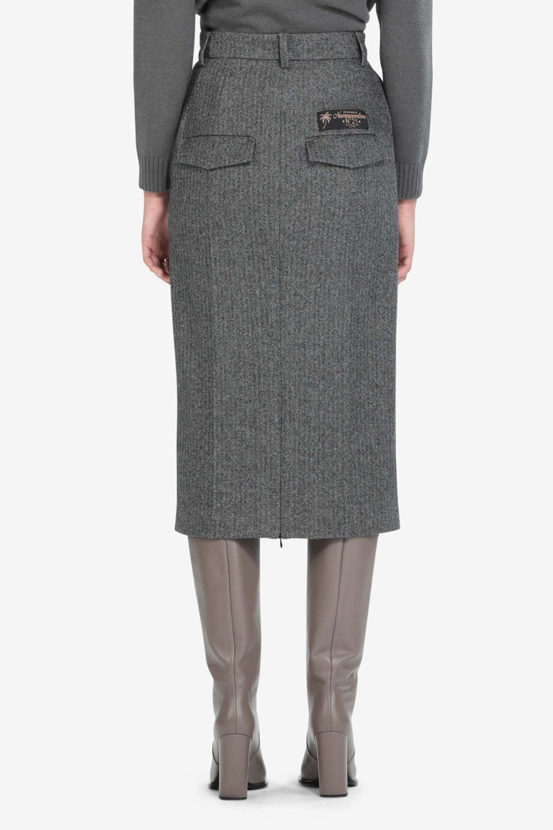 N°21 HERRINGBONE TAILORED SKIRT outlook