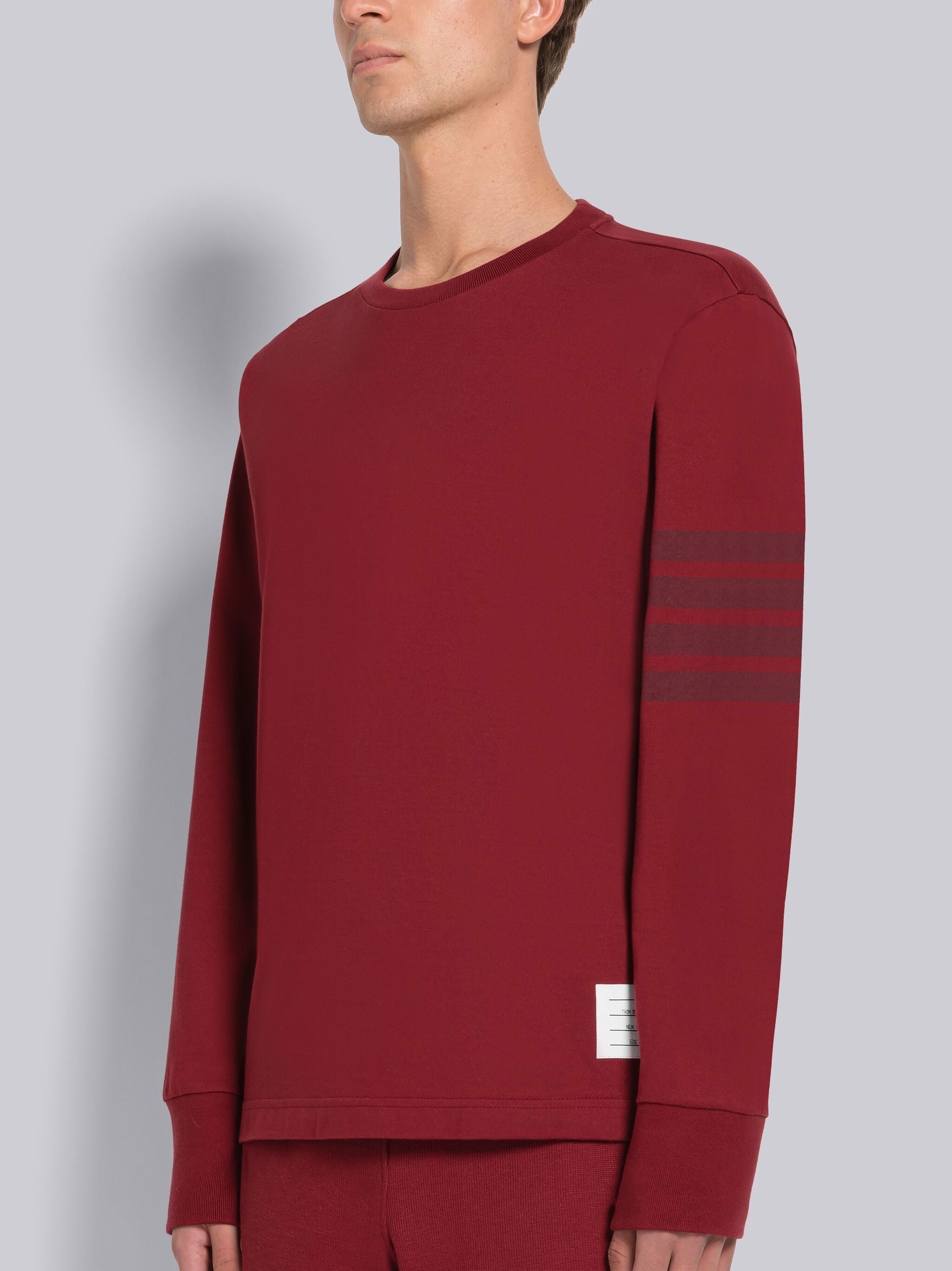 MIDWEIGHT JERSEY 4-BAR LONG SLEEVE RUGBY TEE - 2