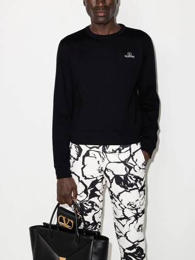 Valentino VLOGO crewneck sweatshirt outlook