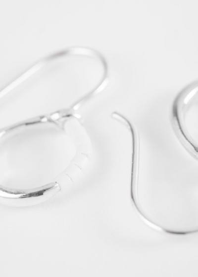 Paul Smith Miyuki Glass Bead Tiny Hoop Earrings by Helena Rohner outlook