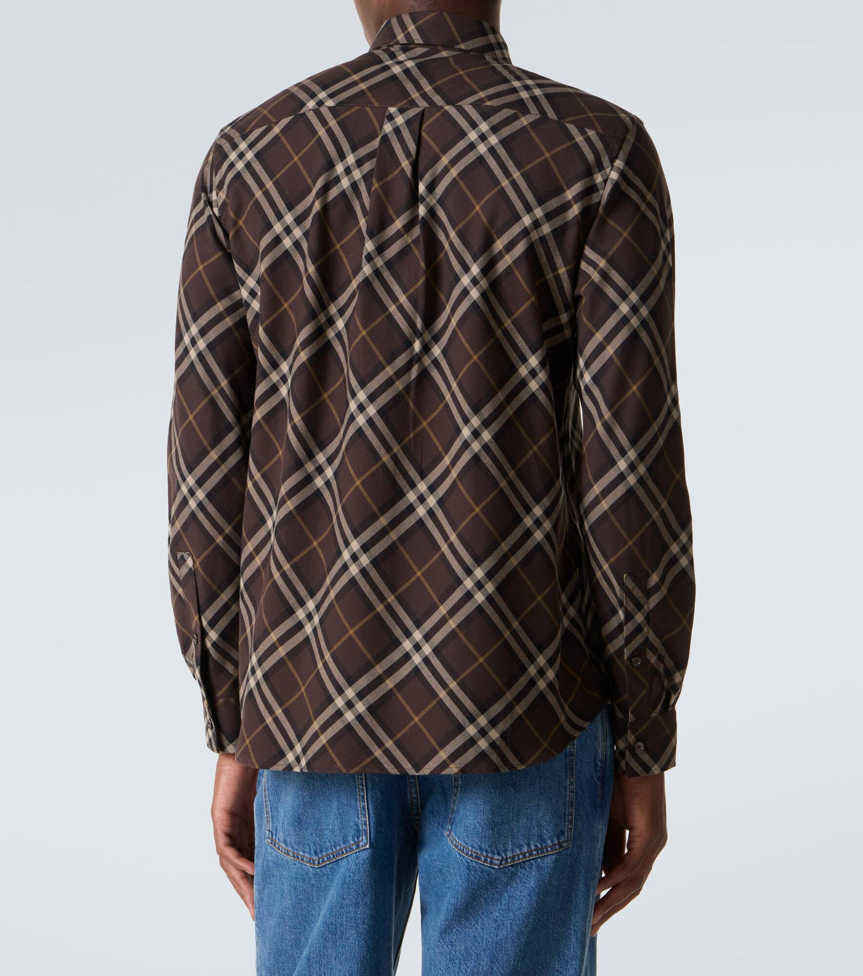 Burberry Check cotton shirt - 4