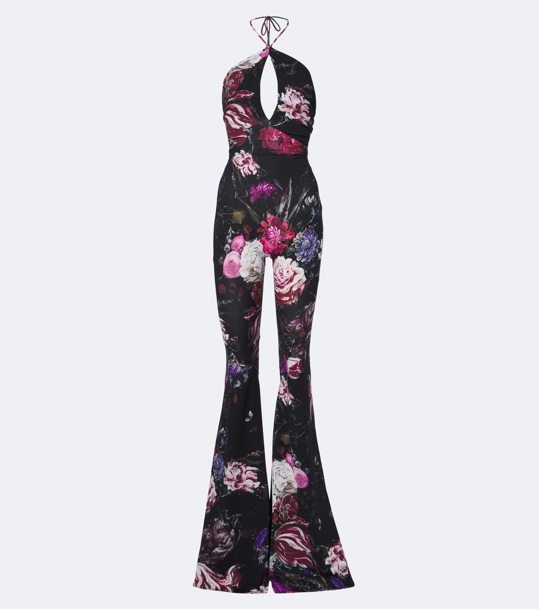 Floral jumpsuit - 1