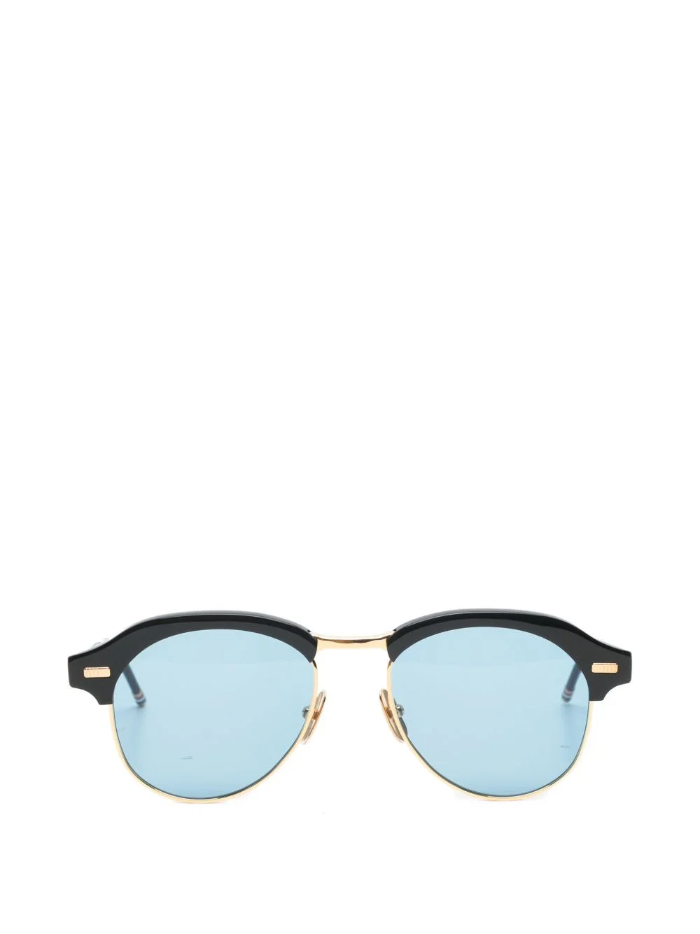 round-frame sunglasses - 1