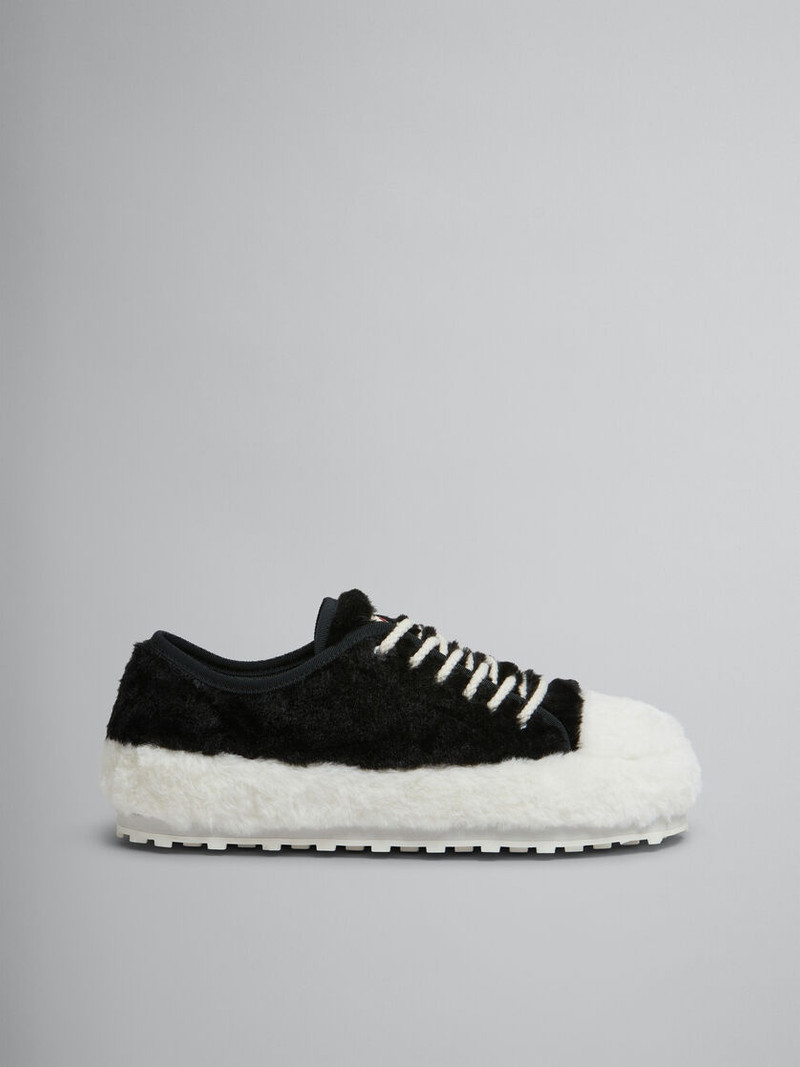 BLACK TEDDY TENNIS SNEAKER - 1
