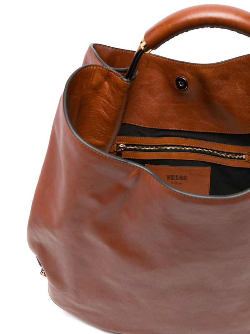 handle leather shoulder bag 5